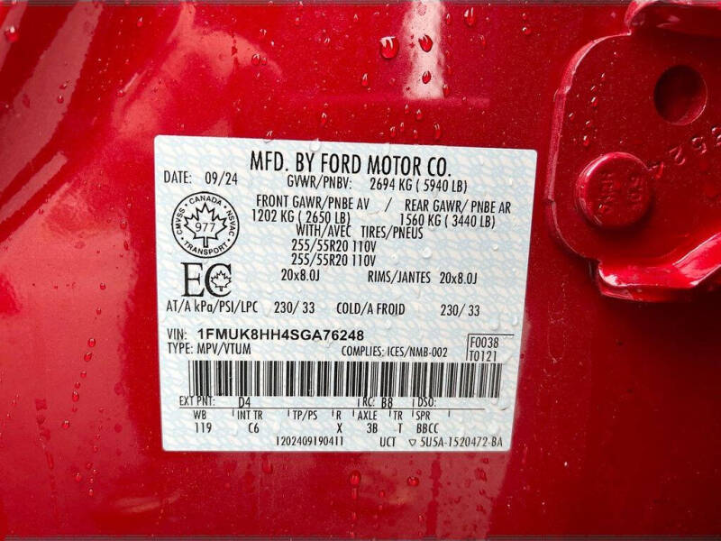 2025 Ford Explorer Platinum