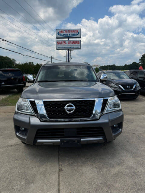 2019 Nissan Armada for sale at A & K Auto Sales and Leasing in Mauldin, SC