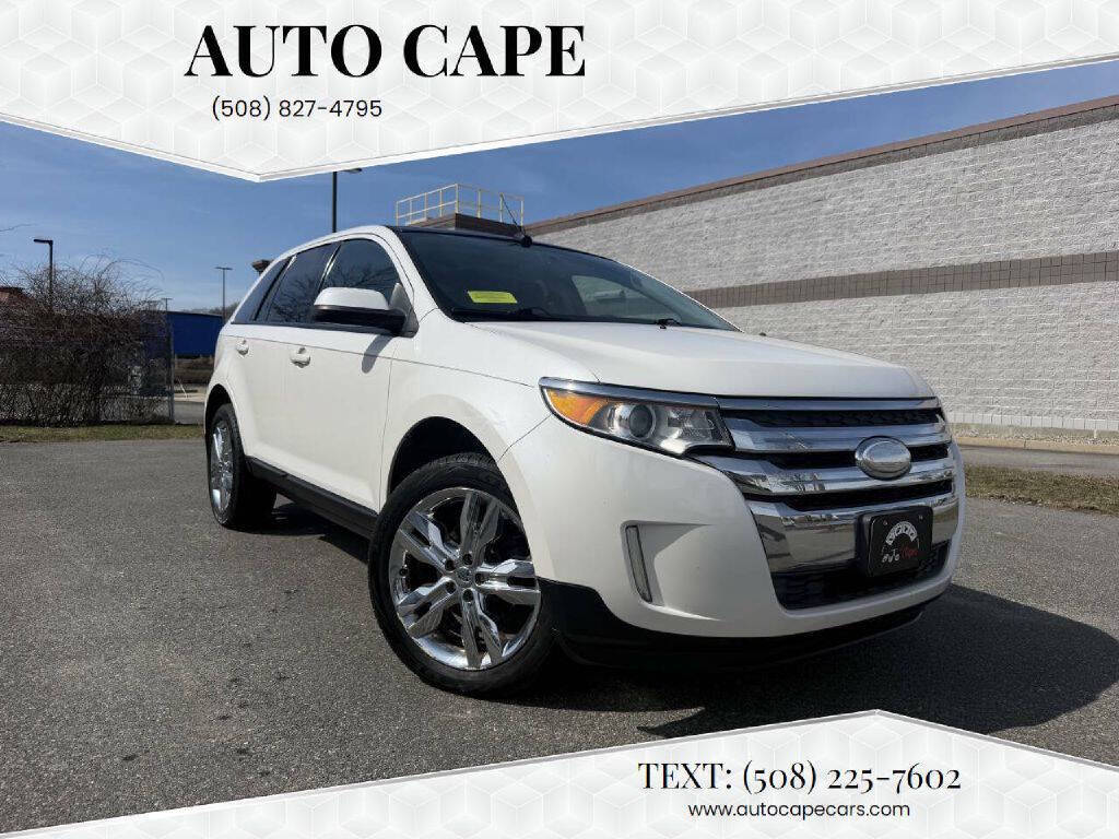 White 2014 Ford Edge SEL AWD SEL 4dr Crossover 1