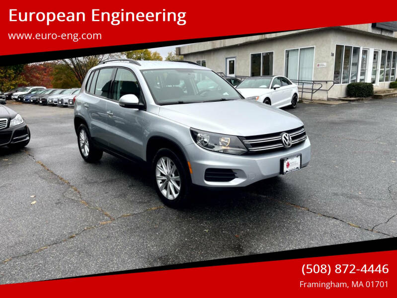 2017 Volkswagen Tiguan for sale at European Engineering in Framingham MA