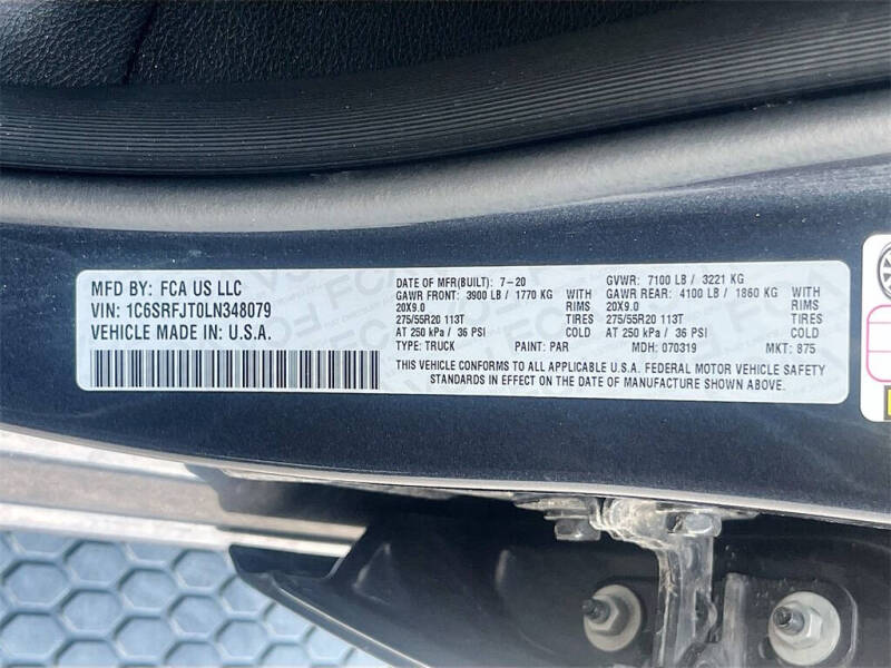 2020 RAM 1500 Laramie