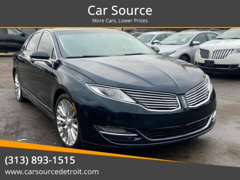 2014 Lincoln MKZ for sale at Car Source in Detroit MI