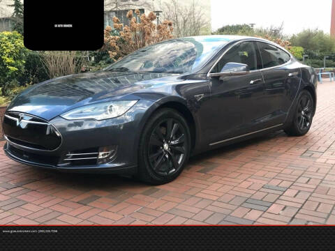 2014 Tesla Model S for sale at GO AUTO BROKERS in Bellevue WA