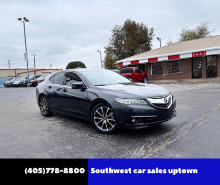 2016 Acura TLX for sale at Southwest Car Sales Uptown in Oklahoma City OK