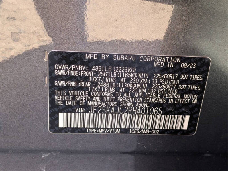 2024 Subaru Forester Wilderness