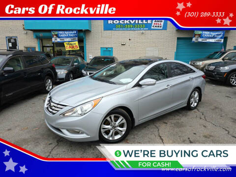 2013 Hyundai Sonata for sale at Cars Of Rockville in Rockville MD