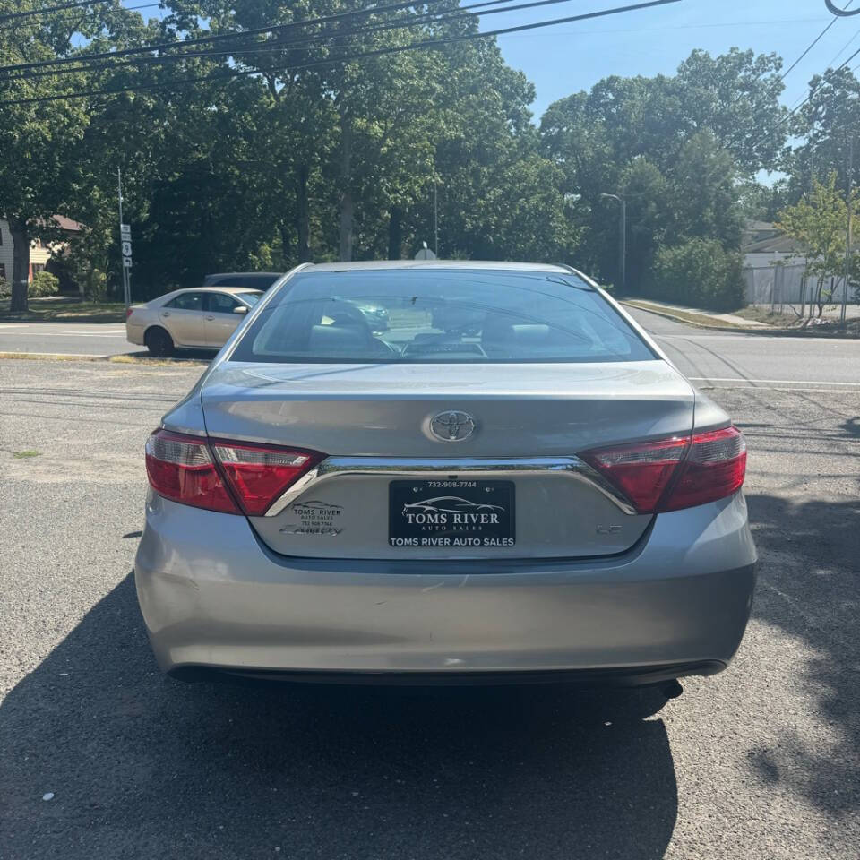 2016 Toyota Camry for sale at Toms River Auto Sales in Lakewood, NJ