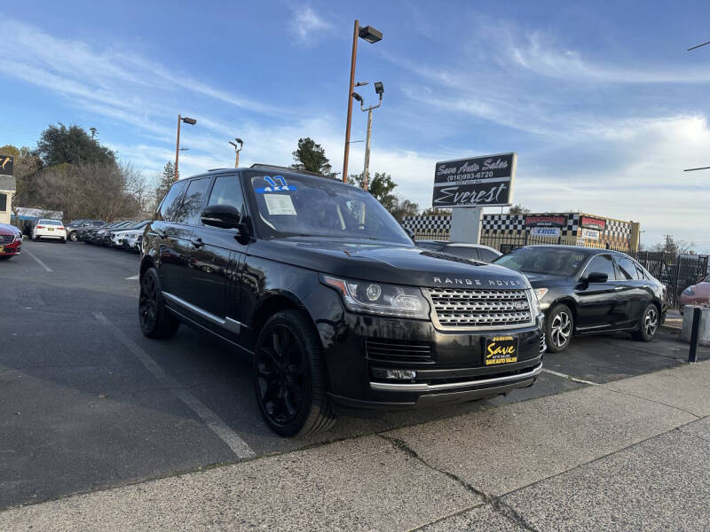 2017 Land Rover Range Rover for sale at Save Auto Sales in Sacramento CA