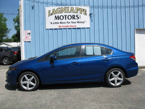 2015 Honda Civic for sale at Lagniappe Motors Of New Iberia, Inc. in New Iberia LA
