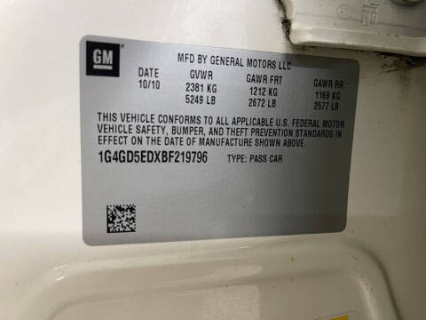 2011 Buick LaCrosse CXL