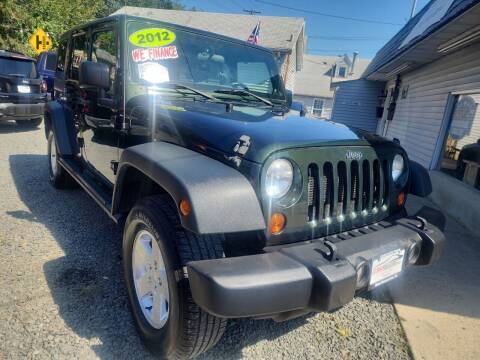 2012 Jeep Wrangler Unlimited for sale at ELYAS AUTO TRADE LLC in East Brunswick NJ