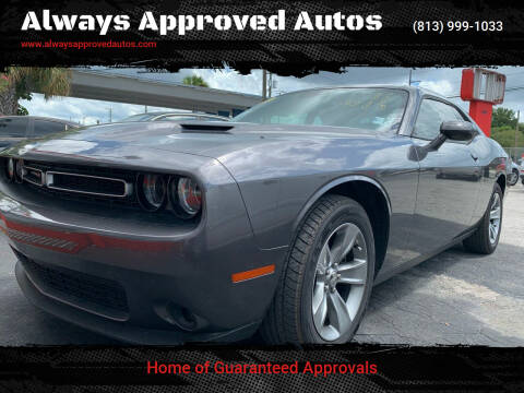 2015 Dodge Challenger for sale at Always Approved Autos in Tampa FL