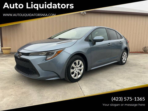 2021 Toyota Corolla for sale at Auto Liquidators in Bluff City TN