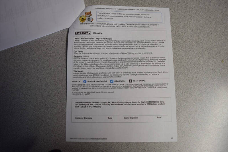 2020 Mercedes-Benz GLC GLC 300 4MATIC