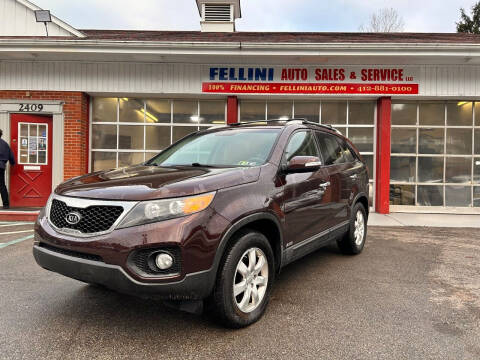 2013 Kia Sorento for sale at Fellini Auto Sales & Service LLC in Pittsburgh PA