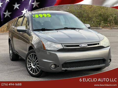 2010 Ford Focus for sale at 6 Euclid Auto LLC in Bristol VA