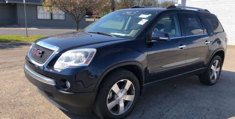 2012 GMC Acadia for sale at paniagua auto sales 3 in Dalton GA