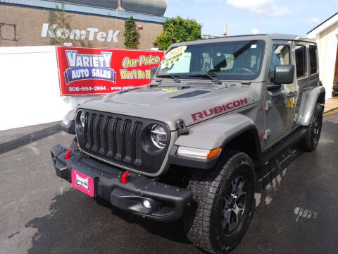 2021 Jeep Wrangler Unlimited for sale at Variety Auto Sales in Worcester MA