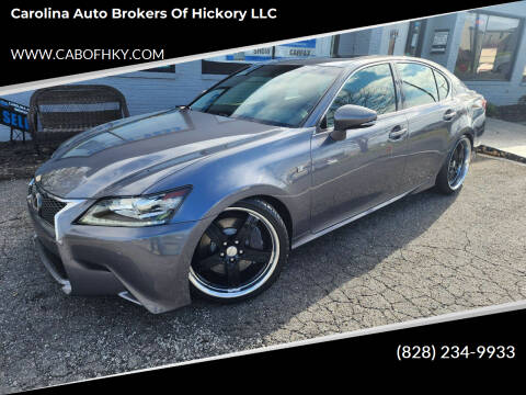 2013 Lexus GS 350 for sale at Carolina Auto Brokers of Hickory LLC in Newton NC