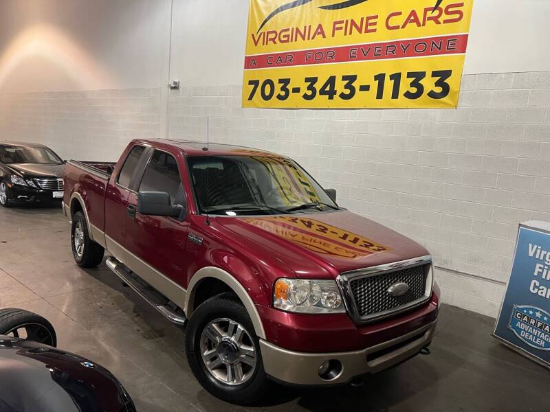 2007 Ford F-150 for sale at Virginia Fine Cars in Chantilly VA