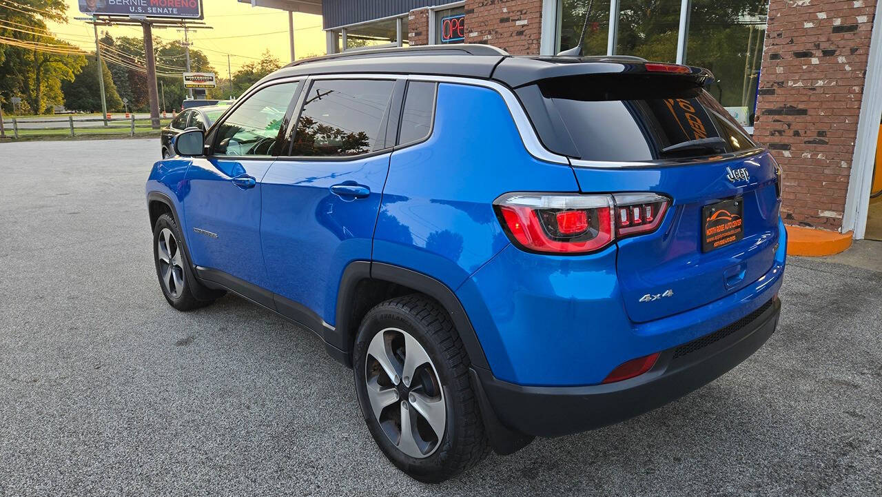 2018 Jeep Compass for sale at North Ridge Auto Center LLC in Madison, OH