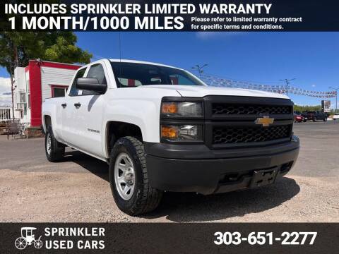 2014 Chevrolet Silverado 1500 for sale at Sprinkler Used Cars in Longmont CO