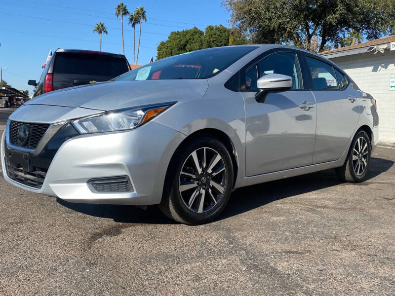 2021 Nissan Versa for sale at Dominguez Motors in Mesa AZ