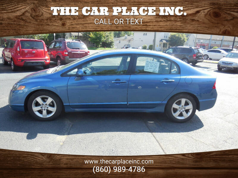 2008 Honda Civic for sale at THE CAR PLACE INC. in Somersville CT