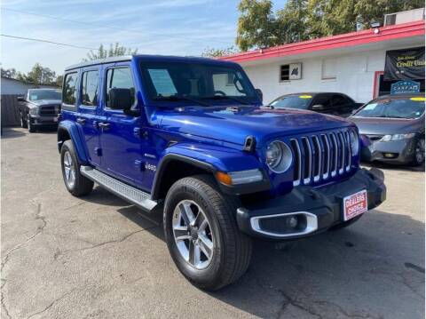 2018 Jeep Wrangler Unlimited for sale at Dealers Choice Inc in Farmersville CA