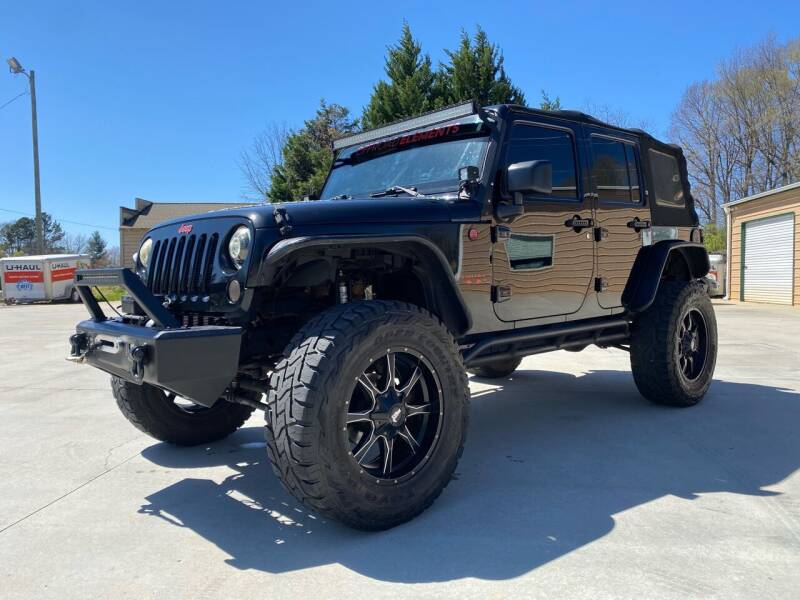 2015 Jeep Wrangler Unlimited for sale at C & C Auto Sales & Service Inc in Lyman SC
