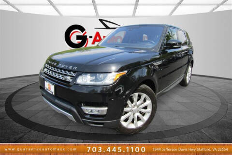 2016 Land Rover Range Rover Sport for sale at Guarantee Automaxx in Stafford VA
