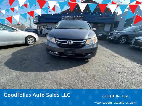 2016 Honda Odyssey for sale at Goodfellas Auto Sales LLC in Clifton NJ