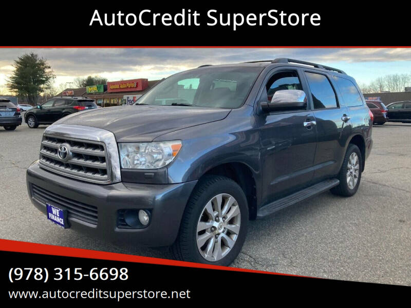 2013 Toyota Sequoia for sale at AutoCredit SuperStore in Lowell MA