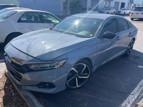 2022 Honda Accord for sale at Highline Motorsports in Pompano Beach FL