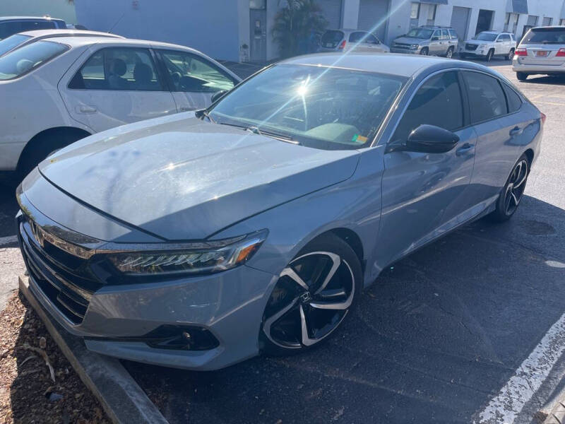 2022 Honda Accord for sale at Highline Motorsports in Pompano Beach FL