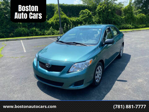 2009 Toyota Corolla for sale at Boston Auto Cars in Dedham MA