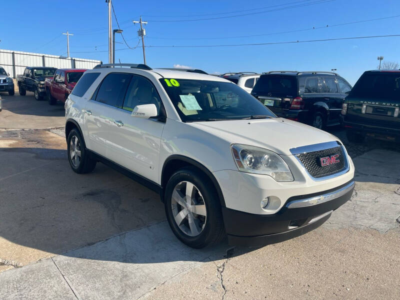 2010 GMC Acadia for sale at 2nd Generation Motor Company in Tulsa OK
