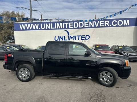 2011 GMC Sierra 1500 for sale at Unlimited Auto Sales in Denver CO