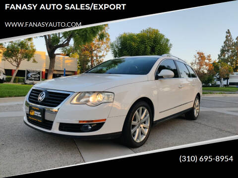 2010 Volkswagen Passat for sale at FANASY AUTO SALES/EXPORT in Yorba Linda CA