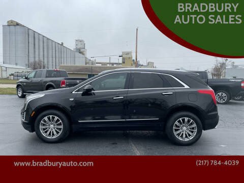 2018 Cadillac XT5 for sale at BRADBURY AUTO SALES in Gibson City IL
