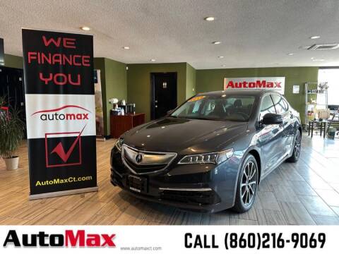 2015 Acura TLX for sale at AutoMax in West Hartford CT