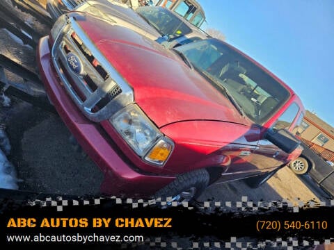 2010 Ford Ranger for sale at ABC AUTOS BY CHAVEZ in Commerce City CO