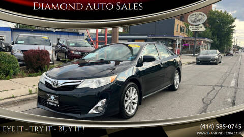 2012 Toyota Camry for sale at Diamond Auto Sales in Milwaukee WI
