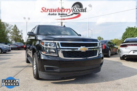 2020 Chevrolet Tahoe for sale at Strawberry Road Auto Sales in Pasadena TX
