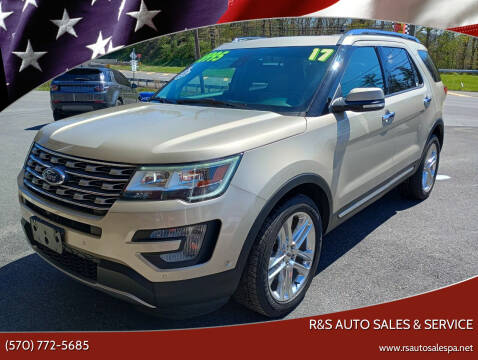 2017 Ford Explorer for sale at R&S Auto Sales & SERVICE in Linden PA