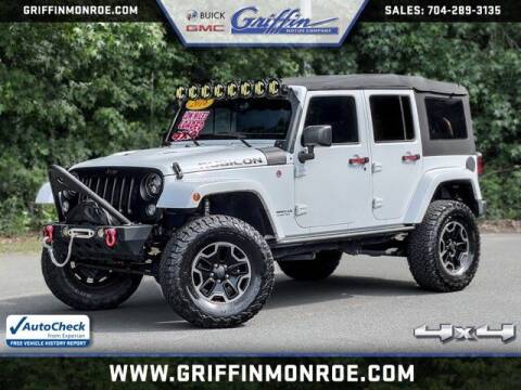 2016 Jeep Wrangler Unlimited for sale at Griffin Buick GMC in Monroe NC