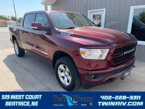 2019 RAM 1500 for sale at TWIN RIVERS CHRYSLER JEEP DODGE RAM in Beatrice NE