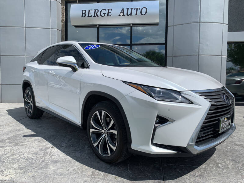 2018 Lexus RX 450h for sale at Berge Auto in Orem UT