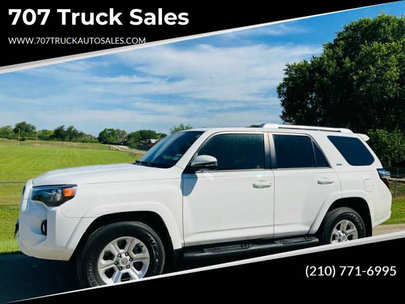 2018 Toyota 4Runner for sale at 707 Truck Sales in San Antonio TX
