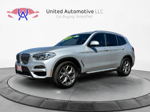 2021 BMW X3 for sale at UNITED Automotive in Denver CO